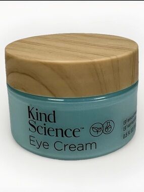 Kind Science Eye Cream 0.5 fl oz Jar Brightens and Refreshes Cruelty Free New